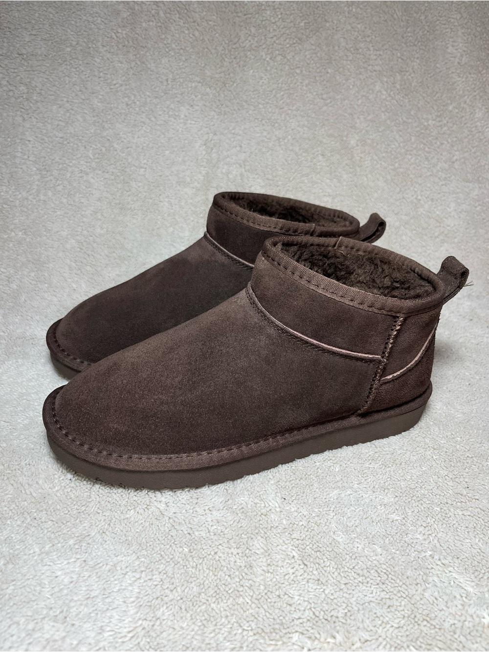 Project Cloud Ultra Mini Boots Chocolate Brown